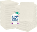 DAN RIVER 24 Pack Wash Cloths for Showering by DanRiver
