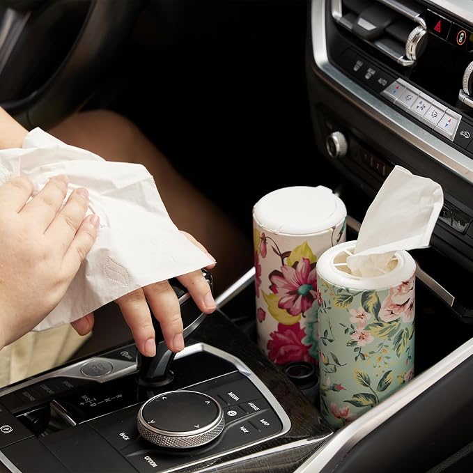 Chic Facial Tissue Holder for Car Cup Holder - Image 6