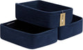 Large Shallow Organizing Baskets 15x11x5.1 Inches by MiniArkStorageBasketsHome