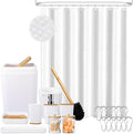 White Bathroom Sets Accessories by BetterbathroomwithXLHOME
