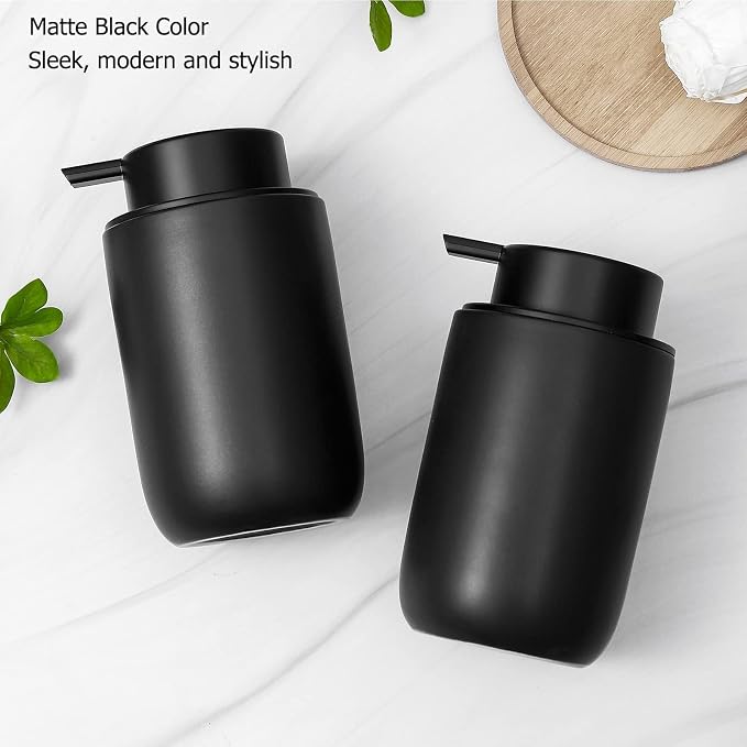 rejomiik Foaming Soap Dispenser Thick Ceramic Foam Hand Soap Dispenser - Image 6