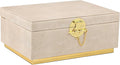 HofferRuffer Elegant Faux Leather Decorative Box, Storage Jewelry Box Organizer by HofferRuffer
