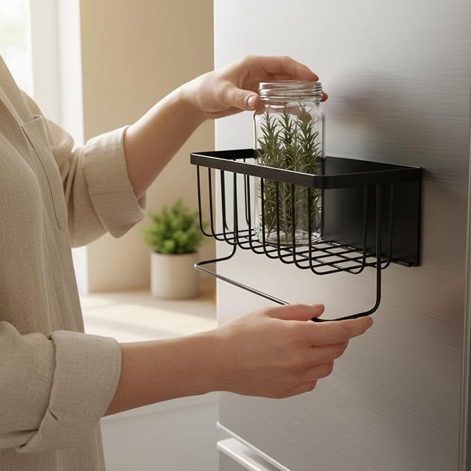 Refrigerator Shelf, Storage Basket, Hanging Basket, Food Organizer Made of - Image 6