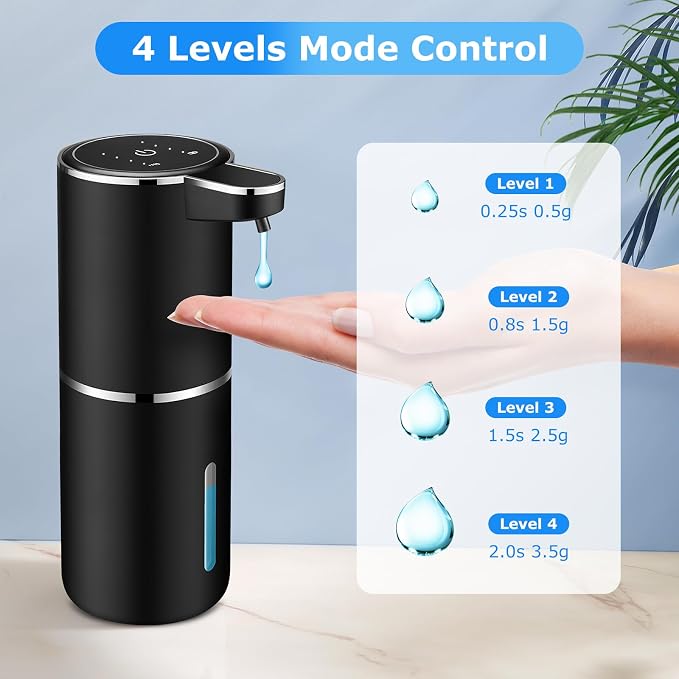2 Pack Automatic Soap Dispenser, Automatic Liquid Soap Dispenser Touchless - Image 4