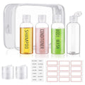 Travel Bottles for Toiletries 3.4oz/100ml 4 Pack TSA Approved Leak-Proof Travel by wowang
