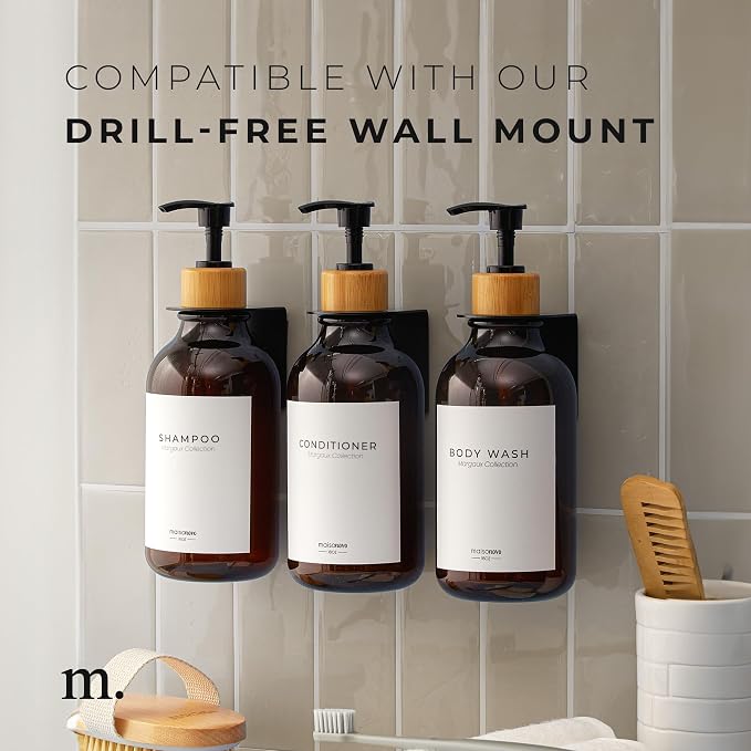 MaisoNovo Refillable Shampoo and Conditioner Bottles - Image 7