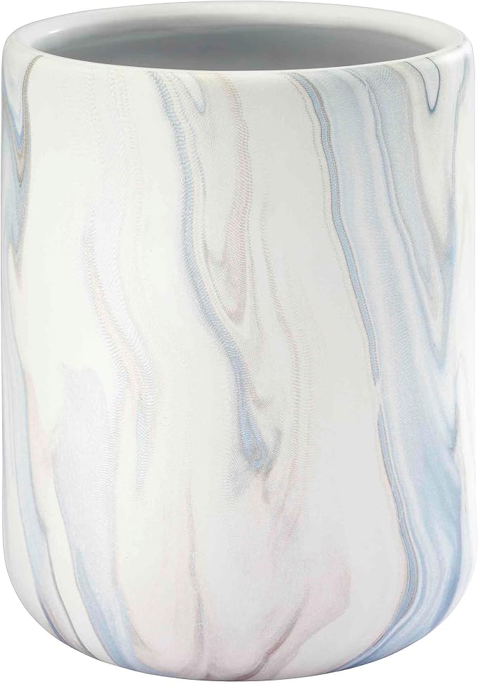 Avanti Linens - Wastebasket, Resin Accessories, Guest Bathroom Essentials by AvantiHomeSince1969