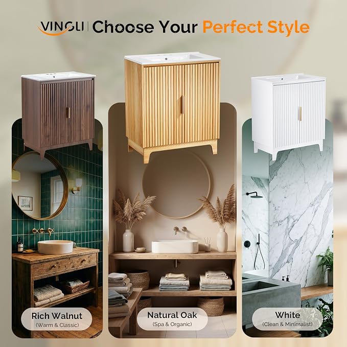 VINGLI 30 Inch Bathroom Vanity - Image 10