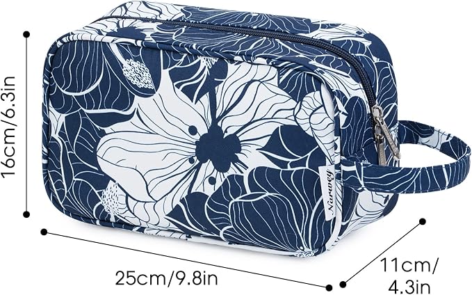 Narwey Travel Toiletry Bag for Women Traveling Dopp Kit Men Travel Bag for - Image 5