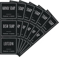 Segbeauty Kitchen Organization Labels, Reusable Hand Soap Dispenser Sticker by Segbeauty