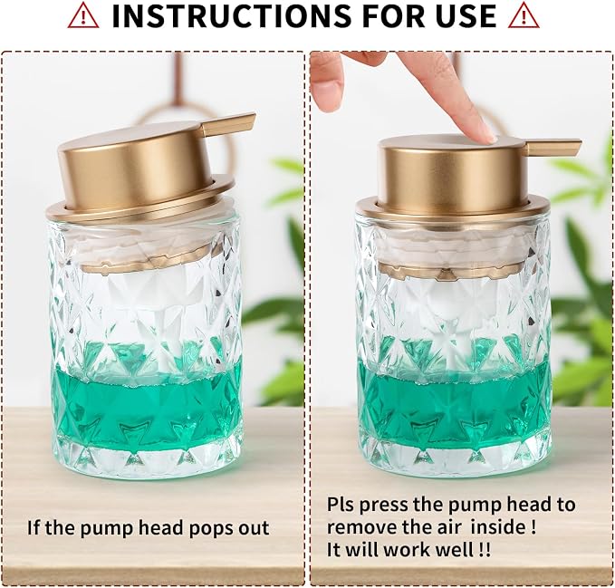 Bathroom Glass Soap Dispenser - Image 7