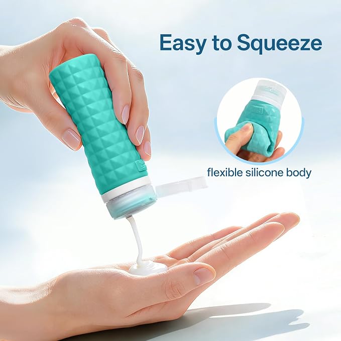 Travel Bottles for Toiletries, TSA Approved Travel Size Containers, Leak Proof - Image 5