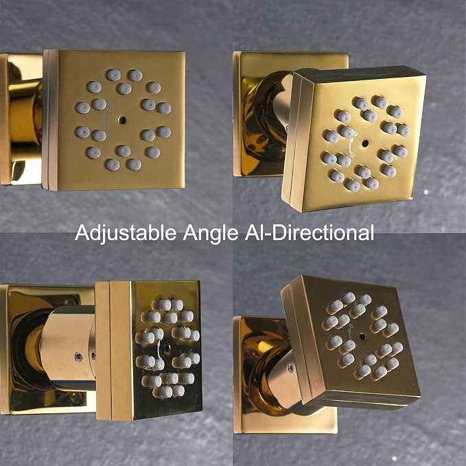 Polished Gold Shower Jet - Image 7