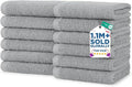 DAN RIVER 12 Pack Wash Cloths for Showering by DanRiver