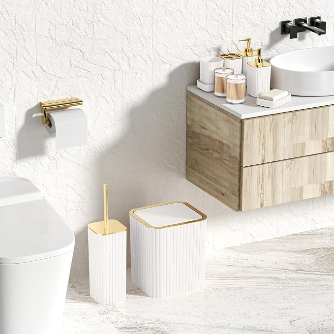 Bathroom Accessories Set- 25PC White Bathroom Set, Bathroom Set - Image 7