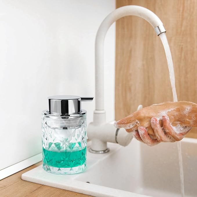 Bathroom Glass Soap Dispenser - Image 3