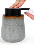 INGOFIN Ceramic Foaming Soap Dispenser -12oz Foam Hand Soap Dispenser Bathroom by INGOFIN