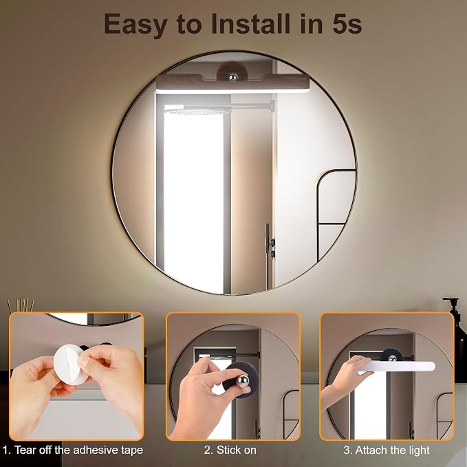2 Pack Vanity Lights for Mirror - Image 4