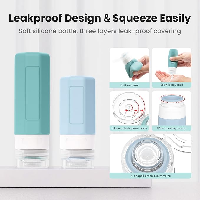 17 Pack Travel Bottles - Image 4
