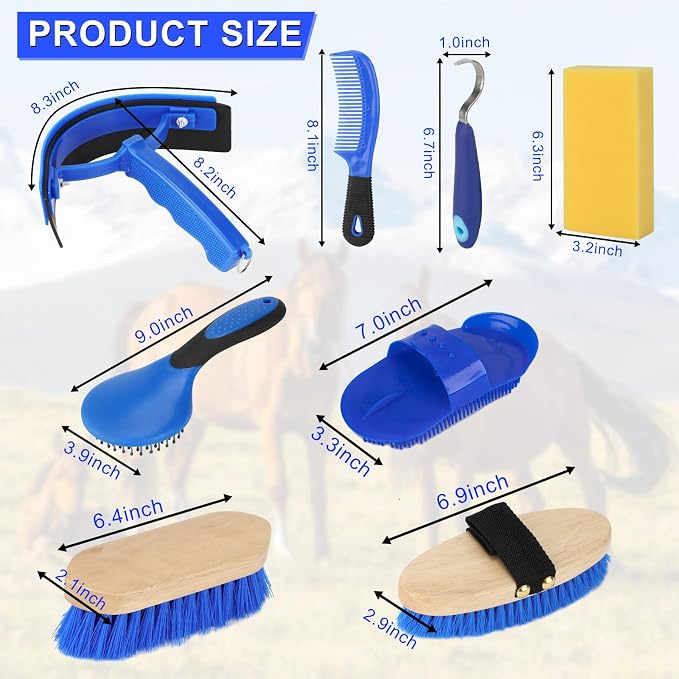9 Pieces Grooming Kit with Tote Bag - Image 2