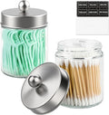 2 Pack Glass Apothecary Jars by My%C2%A0life%C2%A0didnt%C2%A0please%C2%A0me%C2%A0so%C2%A0I%C2%A0created%C2%A0my%C2%A0life-%C2%A0Coco%C2%A0ChanelAsaChanelfollowerthesewordshavealwaysinspiredustomoveforwardHelpingeverycustomertocreateabetterlifeisourbeliefandmission