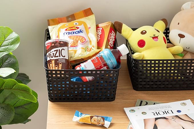 Plastic Storage Baskets for Organizing - Image 5