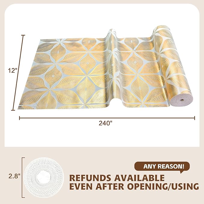 Drawer and Shelf Liner for Kitchen Cabinet, Non-Adhesive Waterproof Drawer - Image 5