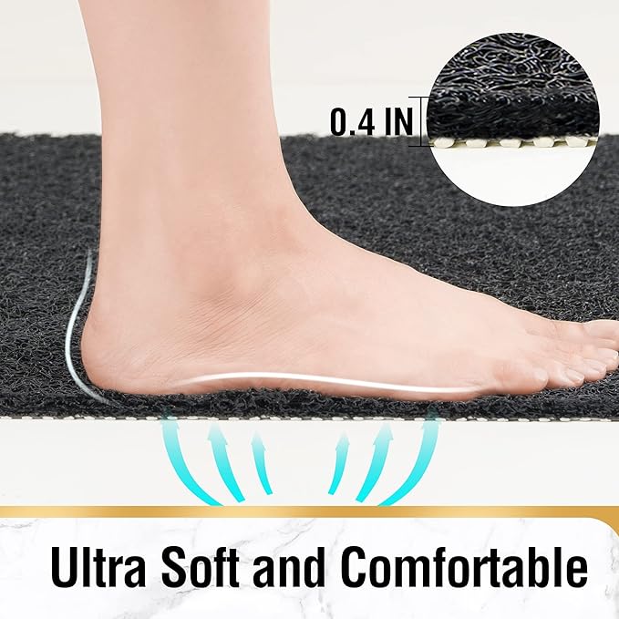 HITSLAM Shower mat Non Slip, 24 x 32 Inch Bathtub Mat Non Slip - Image 4