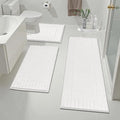 Pauwer Bathroom Rugs Sets 3 Piece Bathroom Shower Rugs by Pauwer