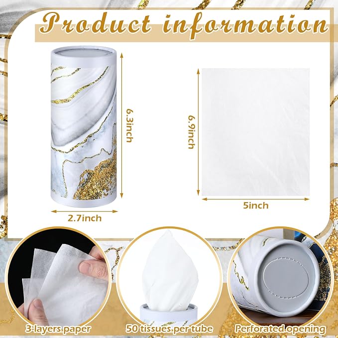 12 Pack Car Tissue Cylinder Holder Bulk - Image 3