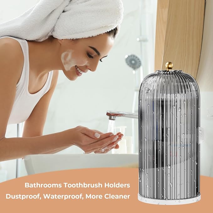 Toothbrush Holders with Sliding Lid - Image 3