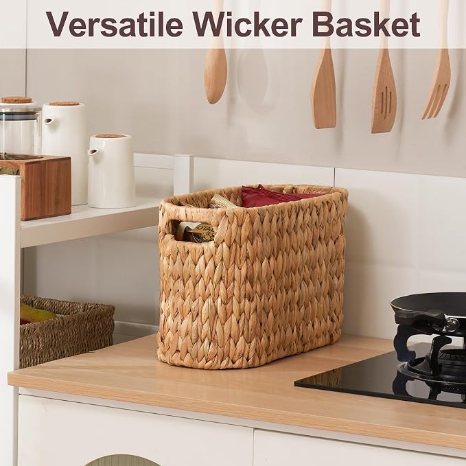 FairyHaus Wicker Toilet Paper Storage Basket - Image 8