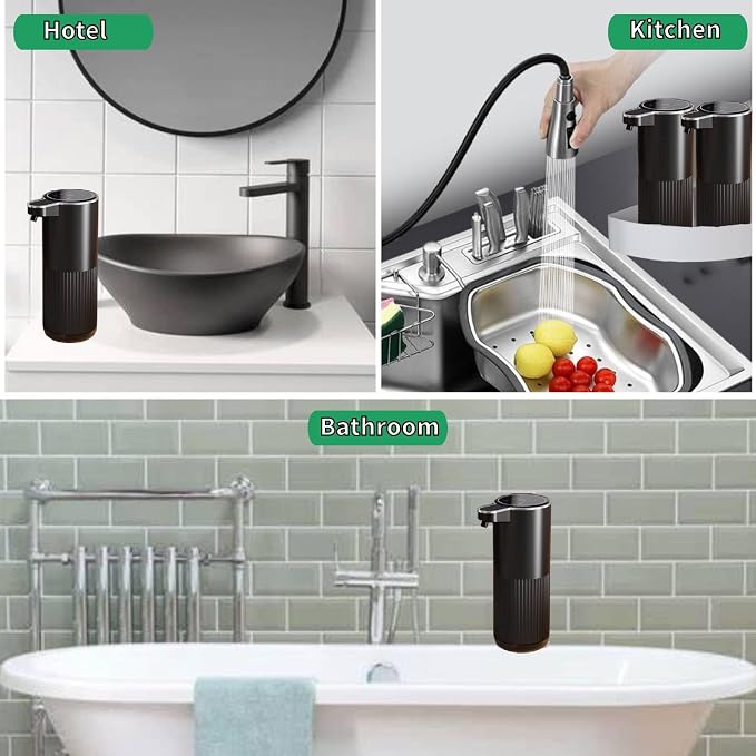 Automatic Soap Dispenser, Touchless Foaming Soap Dispenser Bathroom, Upgrade - Image 6