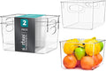 Sorbus Large Clear Plastic Storage Bins by Sorbus