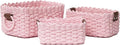 Small baskets for Organizing, Cute woven Storage basket by QingtuHome