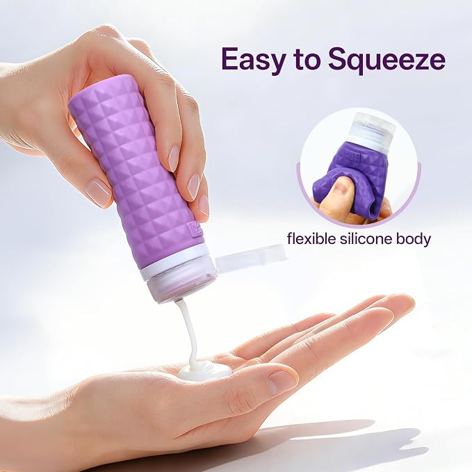 Travel Bottles for Toiletries, TSA Approved Travel Size Containers, Leak Proof - Image 5