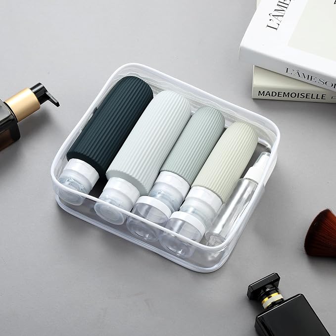 16 Pack Travel Bottles for Toiletries, Large 6oz Silicone Travel Containers - Image 7