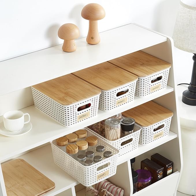 Small Plastic Storage Bins - Image 5