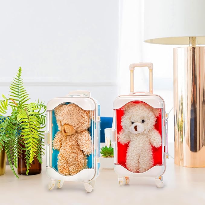 Yopay 12 Pack Mini Suitcase Candy Box, Tiny Gift Packaging Box - Image 9