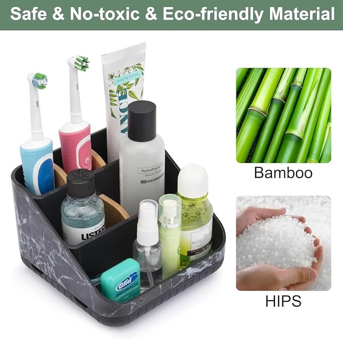 Chintu Toothbrush Holders for Bathroom Counter Organizer - Image 6