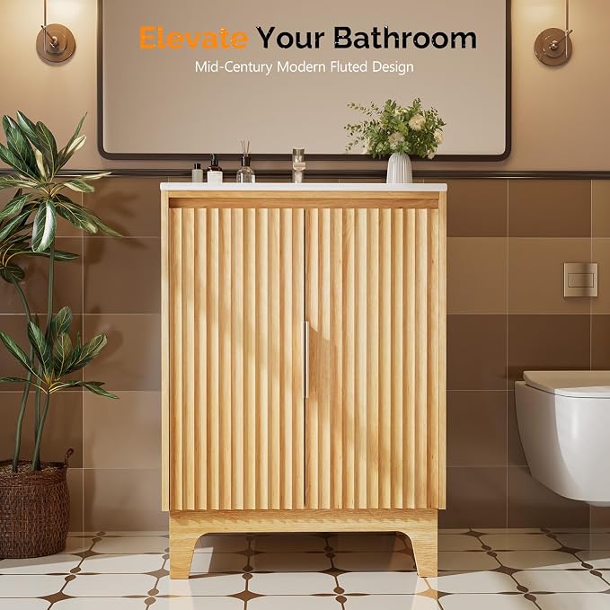VINGLI 24 Inch Bathroom Vanity - Image 9