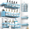 Shower Caddy Adhesive Shower Organizer 8-Pack, Rustproof Stainless Steel by OrganizeYourHomeEssentials
