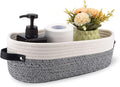 Small Cotton Rope Woven Basket Toilet Paper Baskets by Oradrem