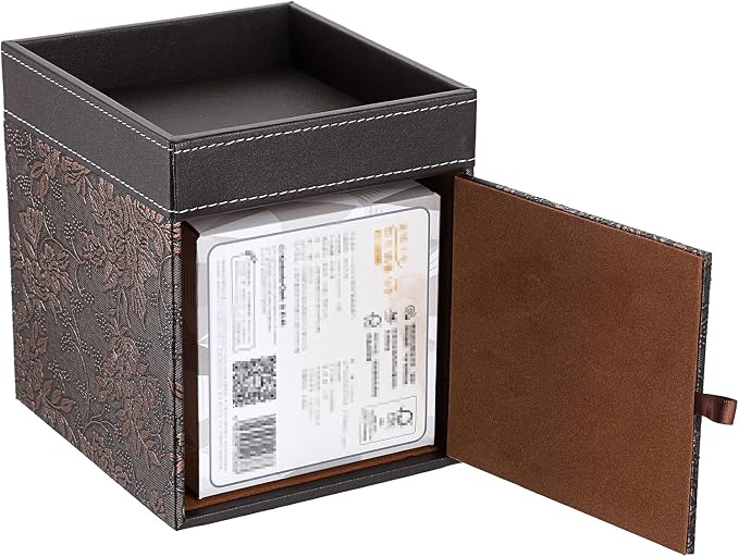 Sumnacon Leather Square Tissue Box Cover - Image 7