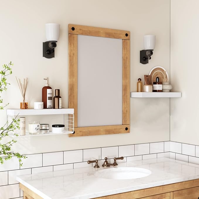 QEEIG White Bathroom Shelves Over Toilet - Image 5
