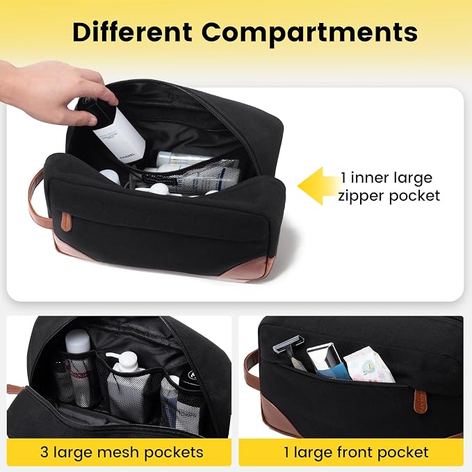 Vorspack Large Travel Toiletry Bag - Image 3