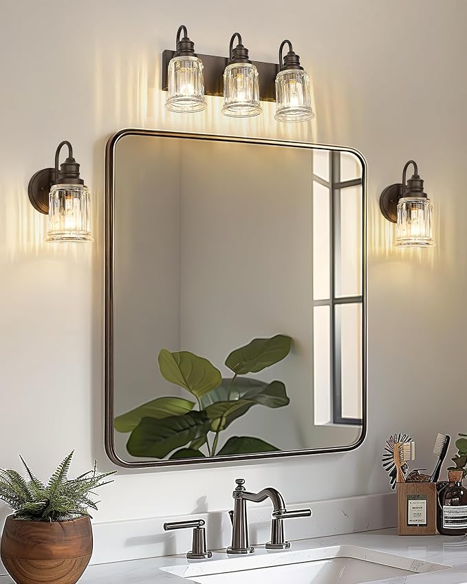 3 Light Bathroom Vanity Light - Image 7