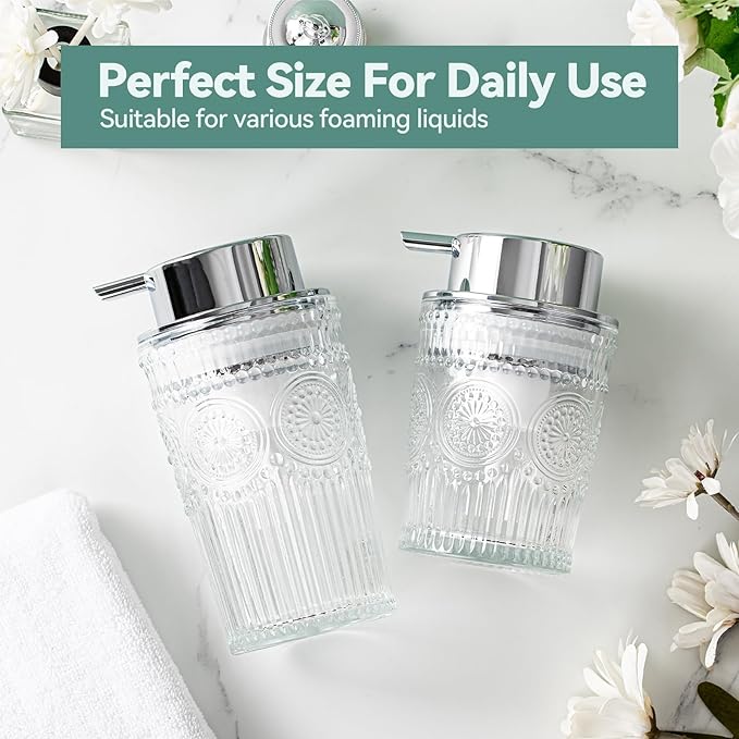 Glass Foaming Soap Dispenser - Image 8