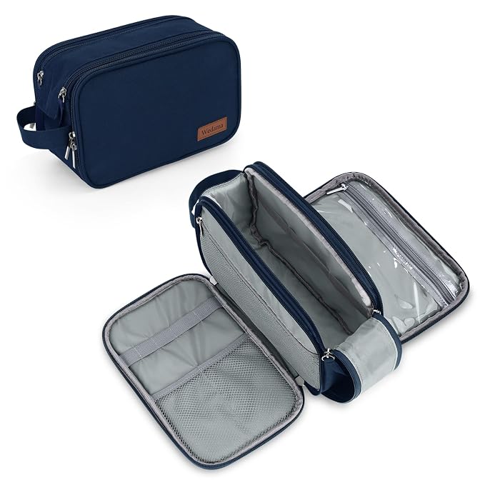 Wedama Toiletry Bag for Men, Handheld Travel Bag, Waterproof Toiletries by Wedama