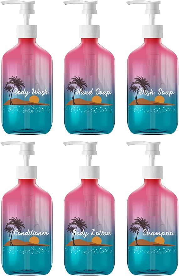 500ml Refillable Plastic Bottles - Image 8